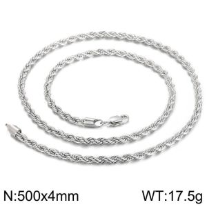 Cadena Acero 316L Cordon 17,5gr 500x4mm